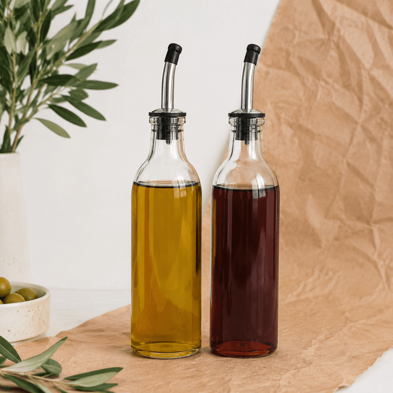 Oil & Vinegar Dispenser Set