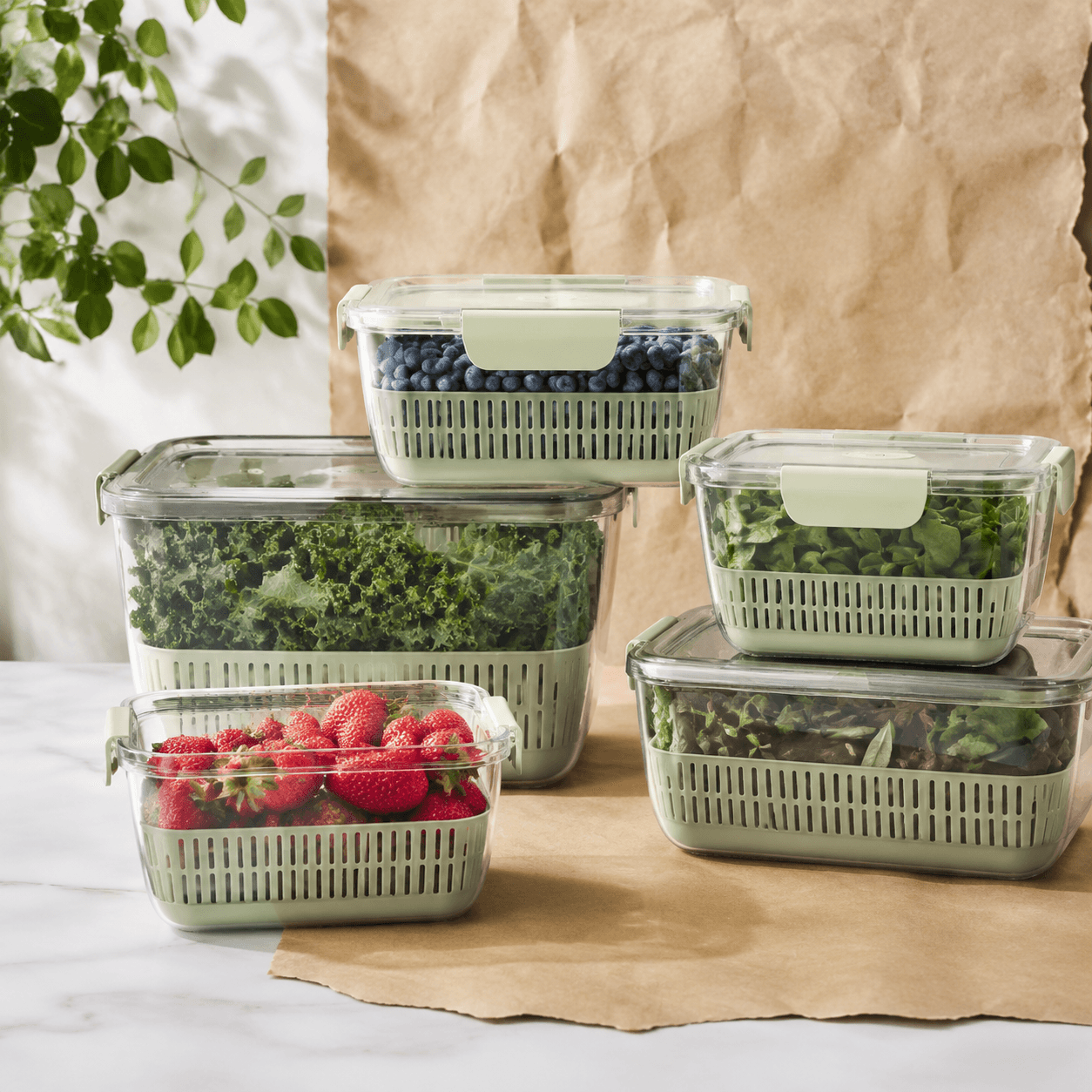 Produce Saver Containers (5) — Product